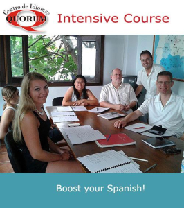 Learn Spanish faster with our comprehensive Intensive Spanish Course! Personalized instruction and innovative teaching methods make learning fun and easy.